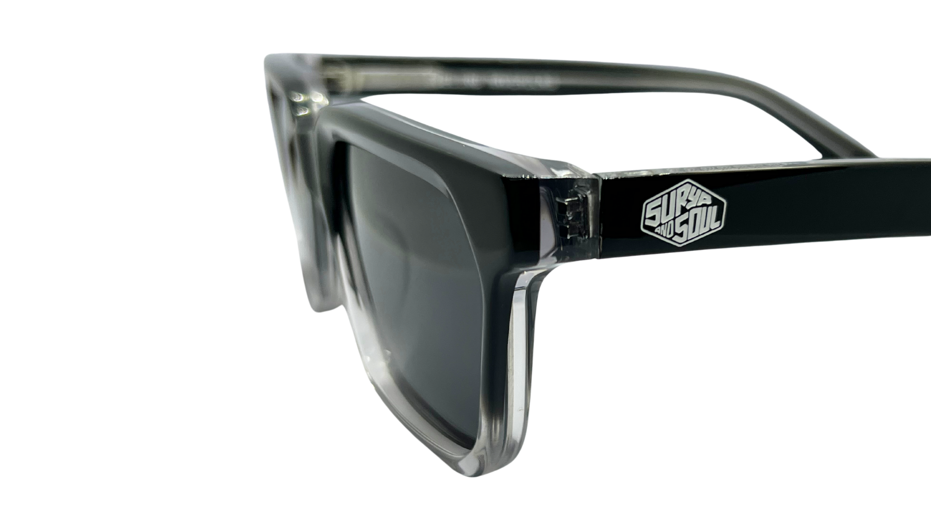 Surya and Soul Sunglasses Urban - Black/Clear