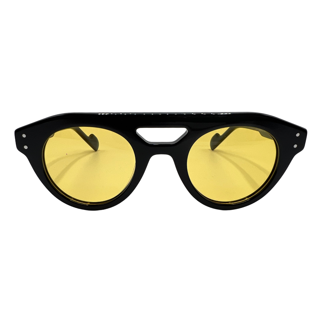 Surya and Soul Sunglasses Unique - Black/Yellow Lens