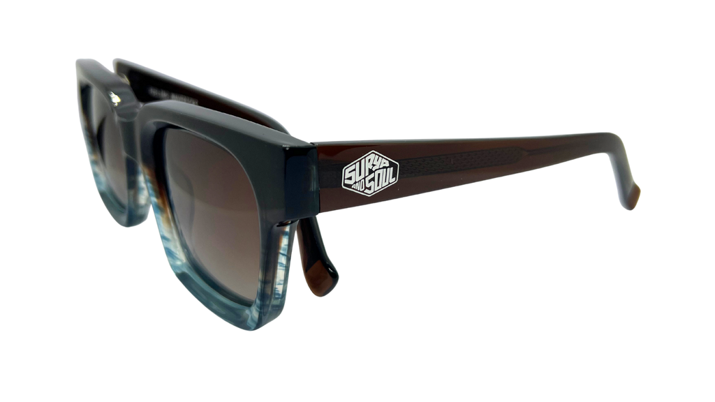 Surya and Soul Sunglasses Swell - Brown/Blue