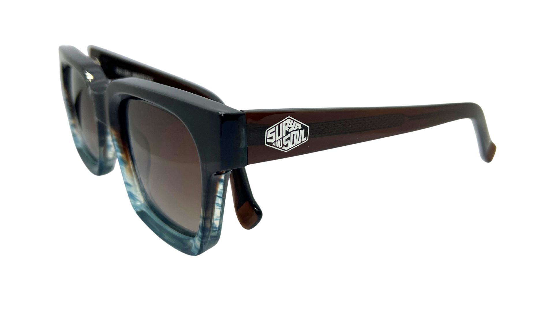 Surya and Soul Sunglasses Swell - Brown/Blue