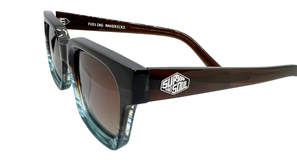 Surya and Soul Sunglasses Swell - Brown/Blue