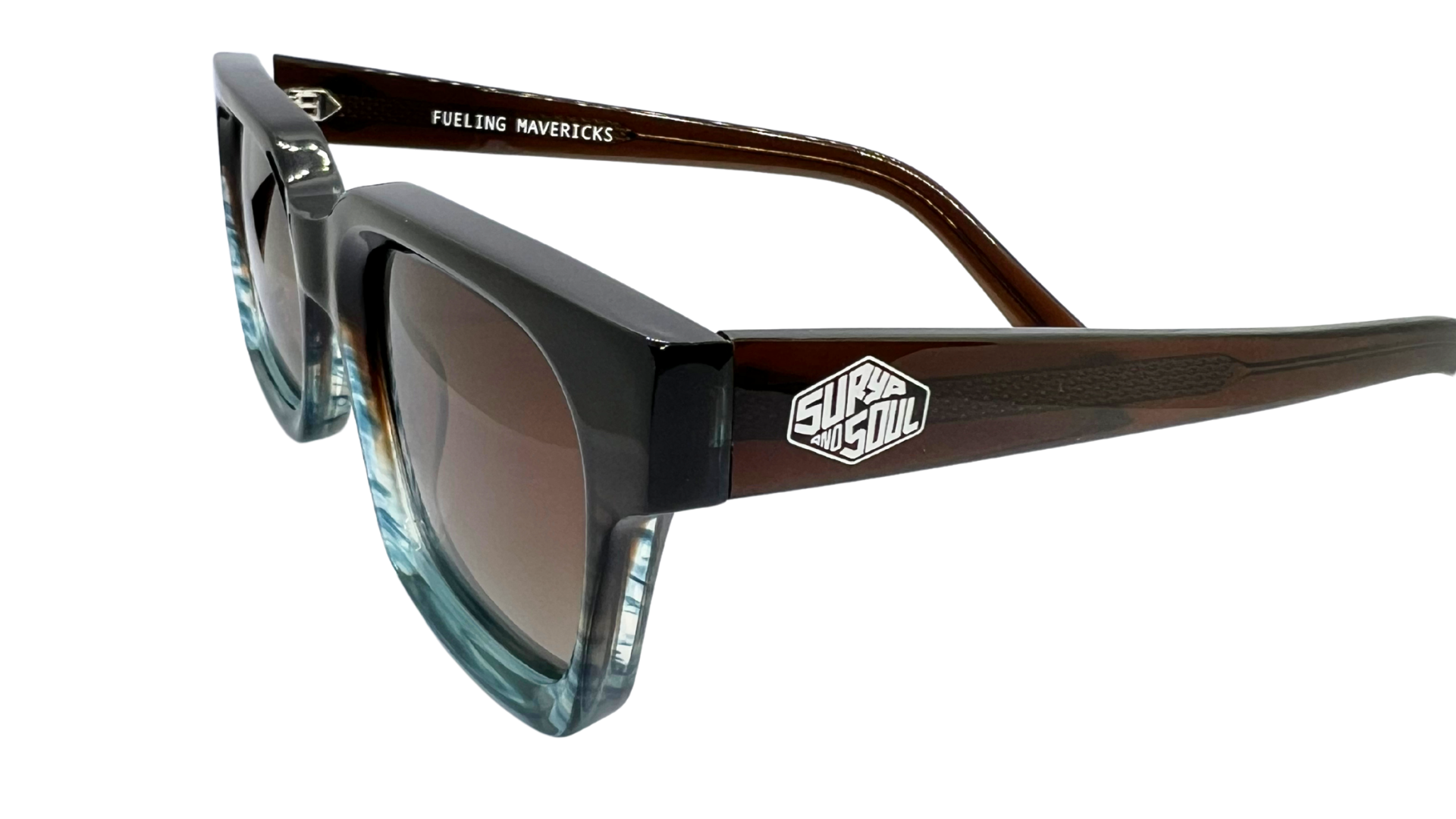 Surya and Soul Sunglasses Swell - Brown/Blue