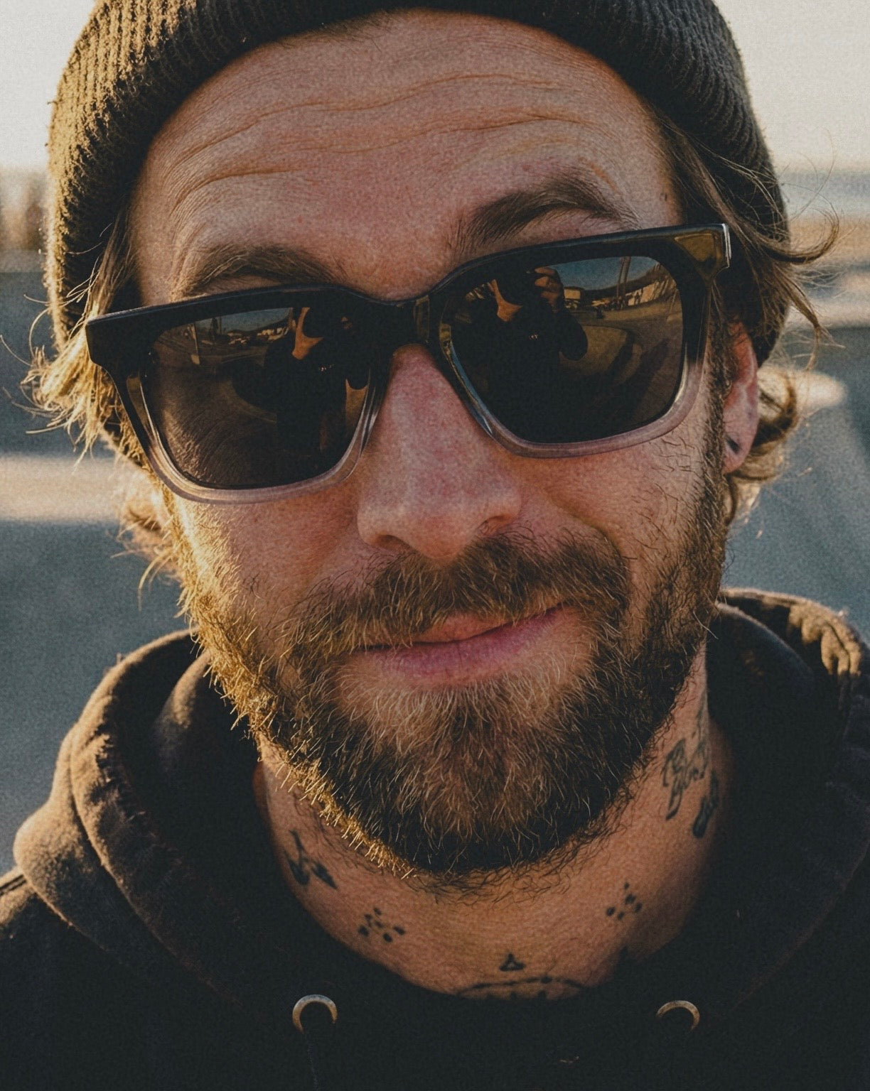 Surya and Soul Sunglasses Urban - Black/Clear