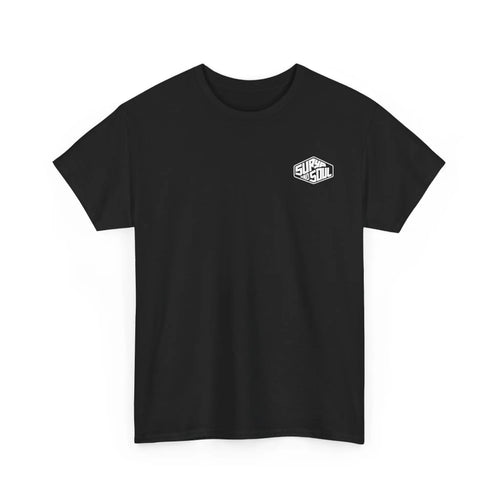 Black Classic Surya and Soul Tee front plaid picture