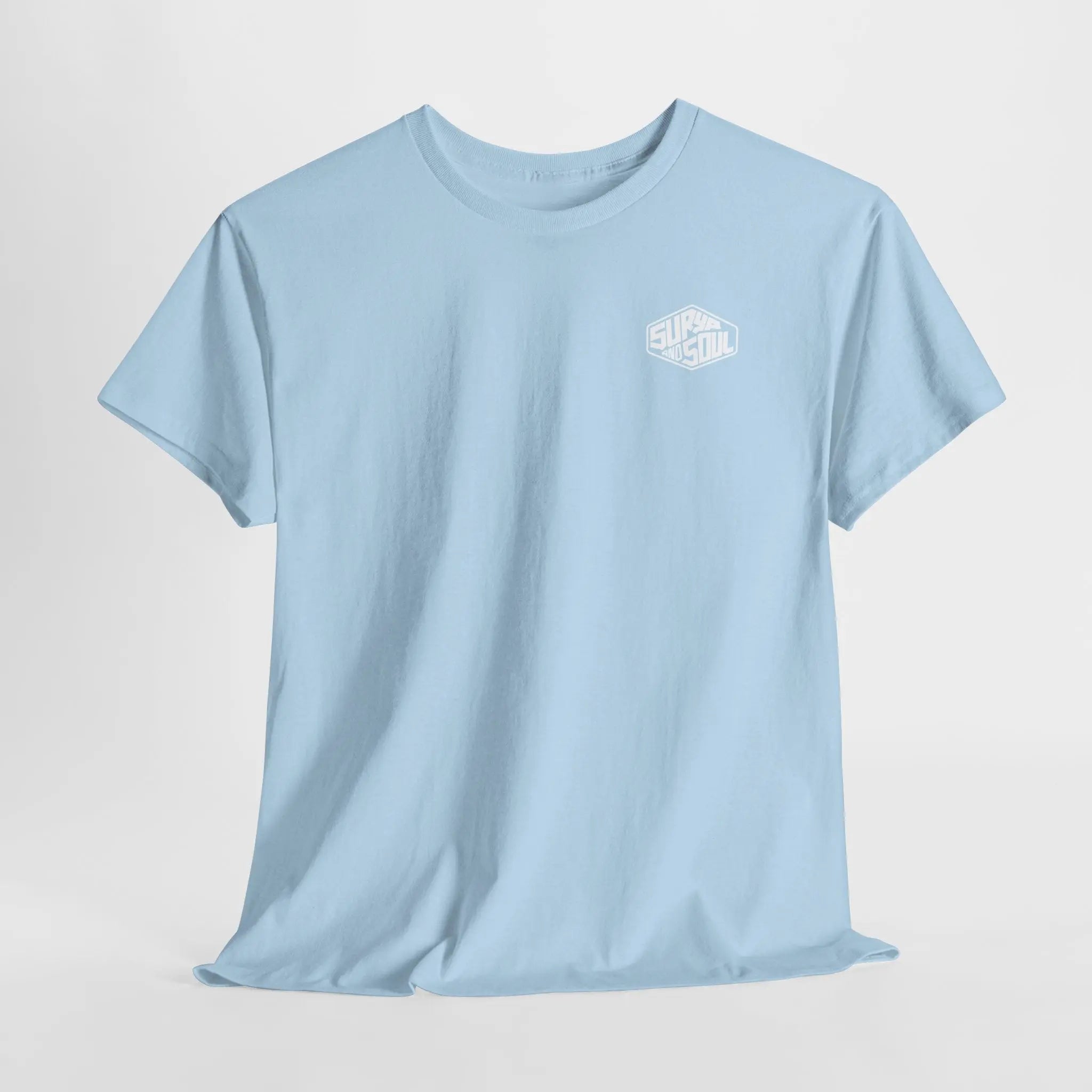 Light Blue Classic Surya and Soul Tee front picture