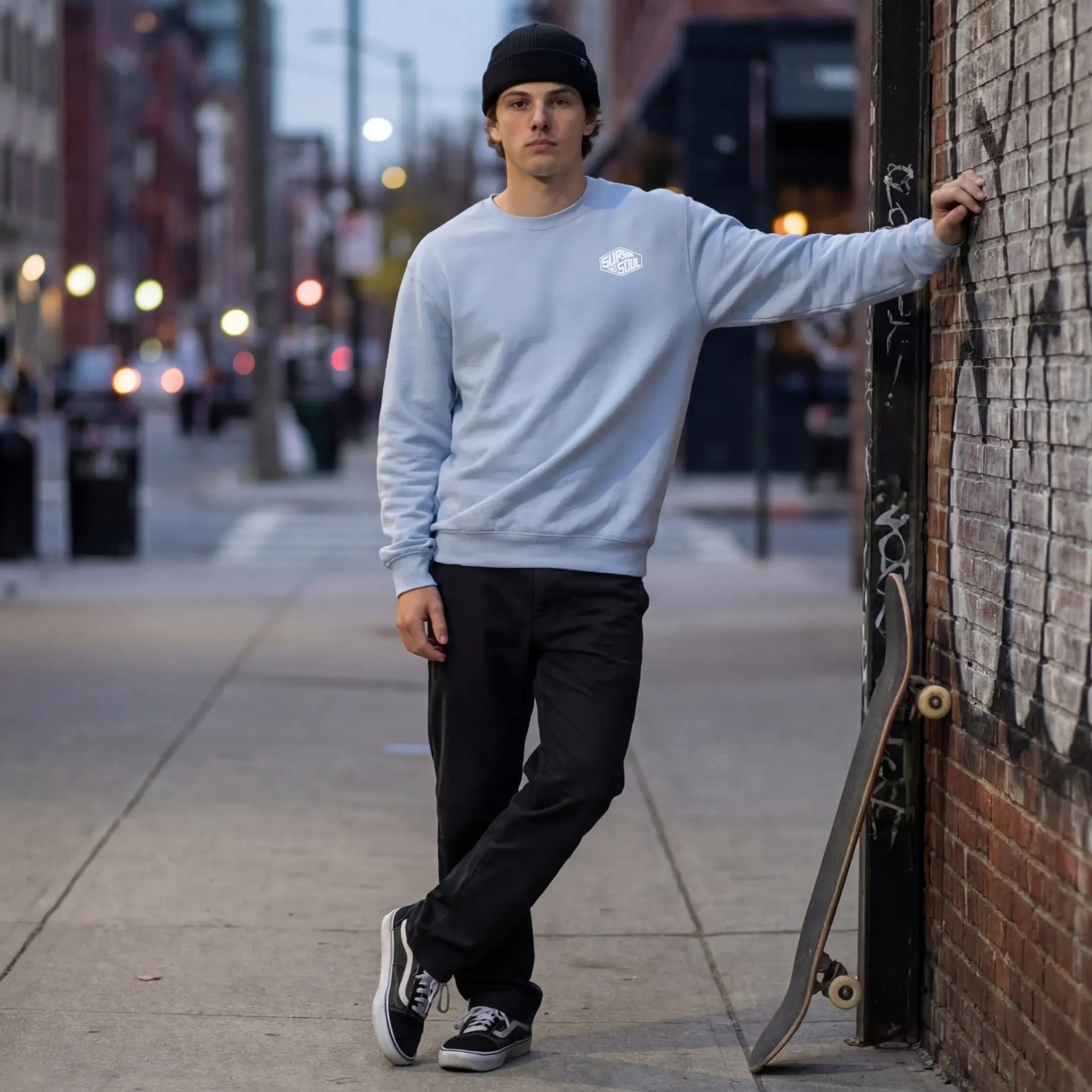 Light Blue Surya and Soul sweatshirt main picture