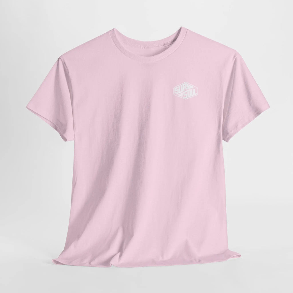 Light Pink Classic Surya and Soul Tee front picture