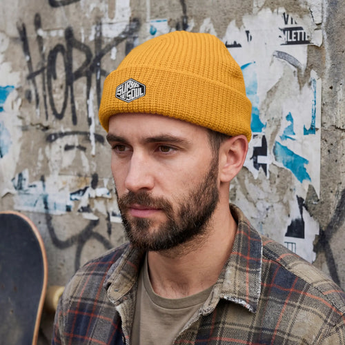 Main Surya and Soul Gold Beanie picture