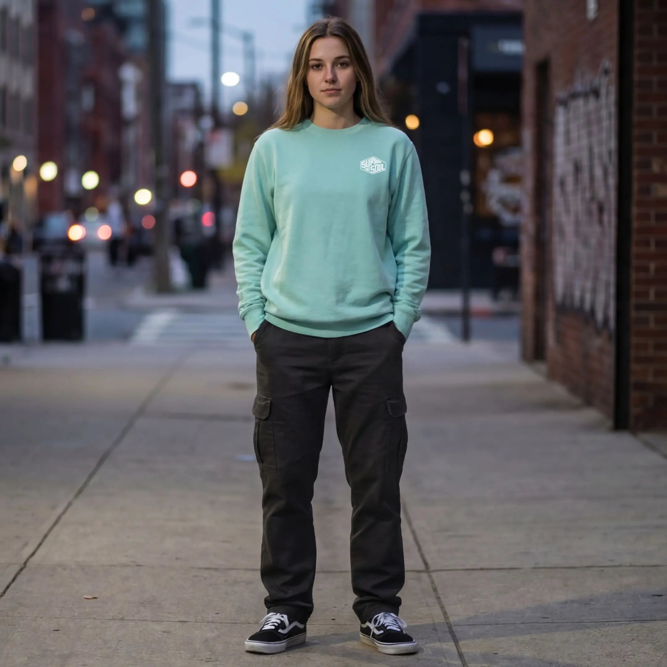 Peppermint Surya and Soul sweatshirt main picture