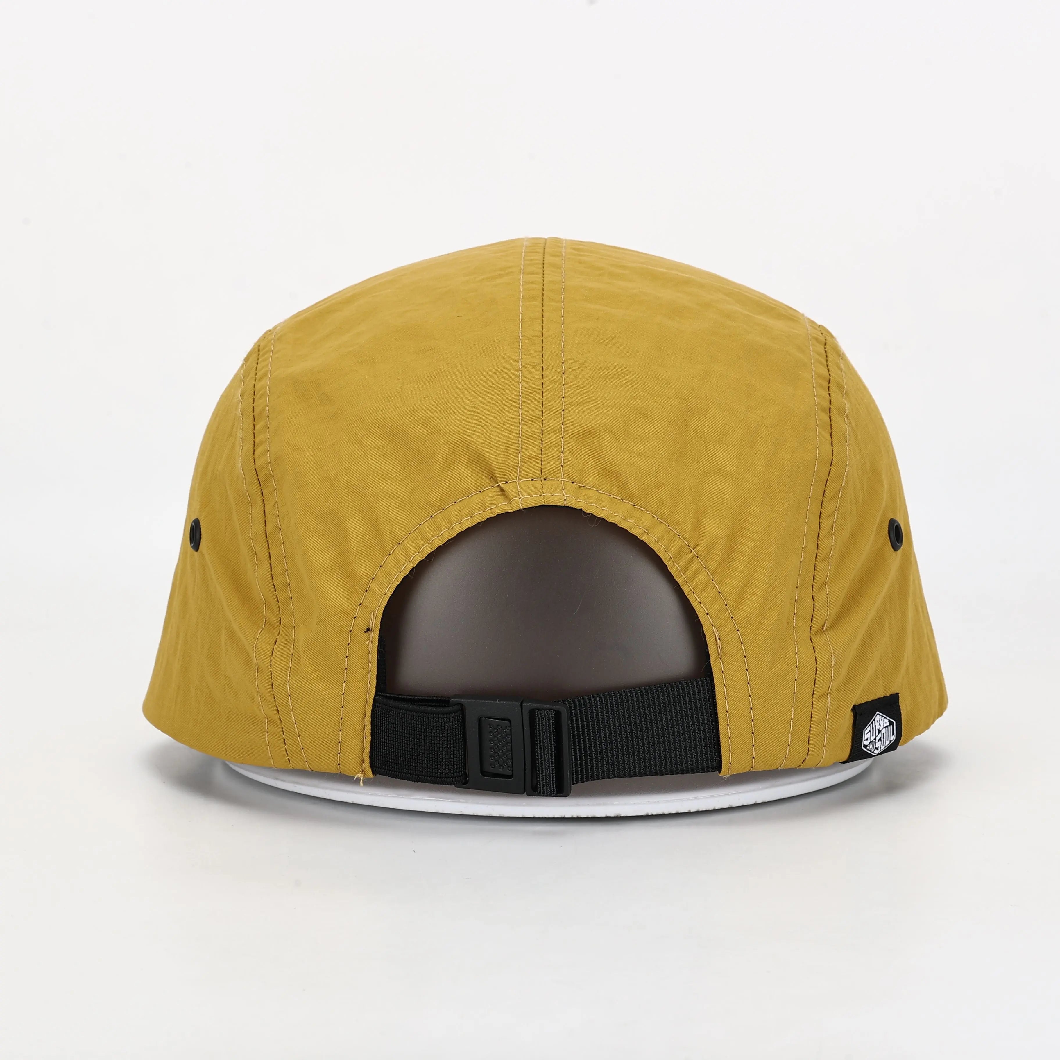 Surya and Soul 5 Panel cap Mustard back
