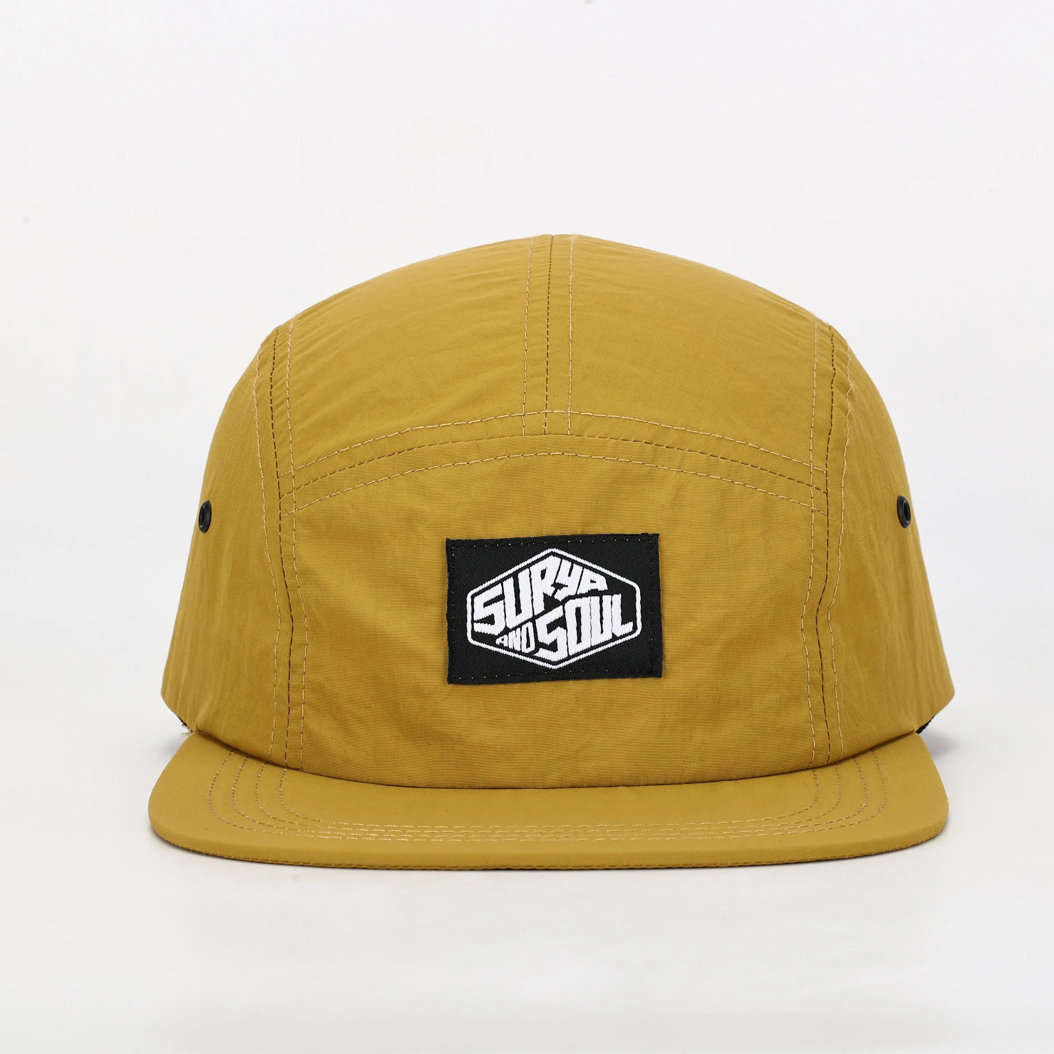 Surya and Soul 5 Panel cap Mustard main