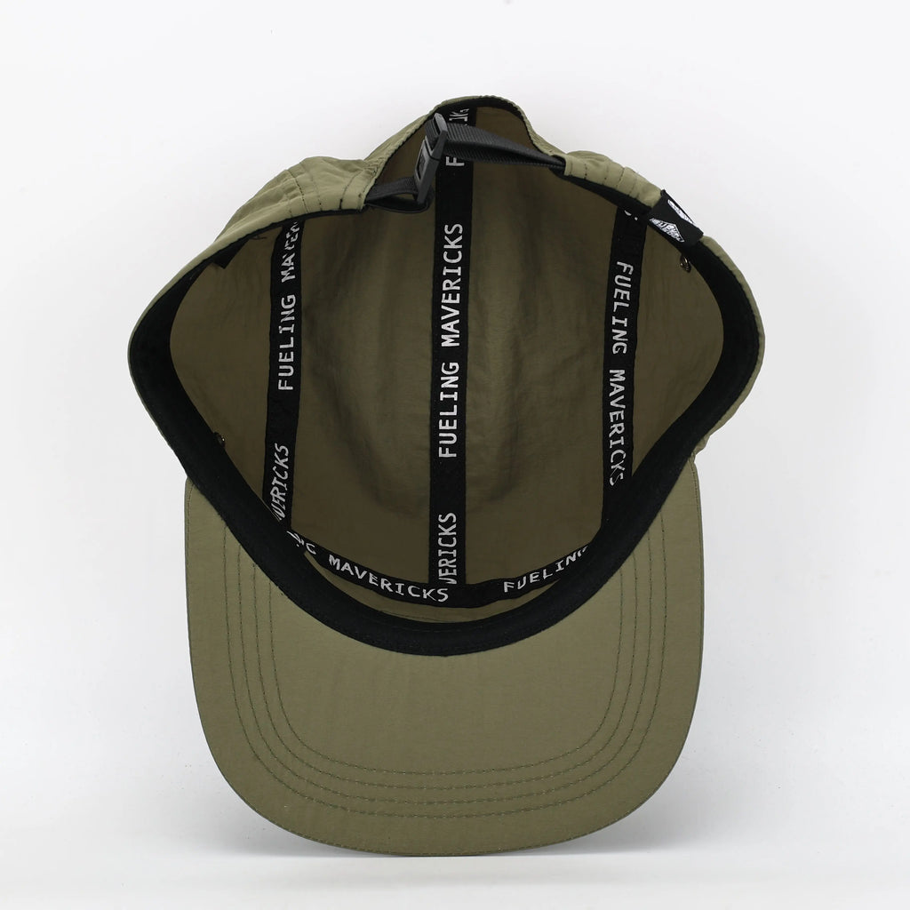 Surya and Soul 5 Panel cap Olive inside