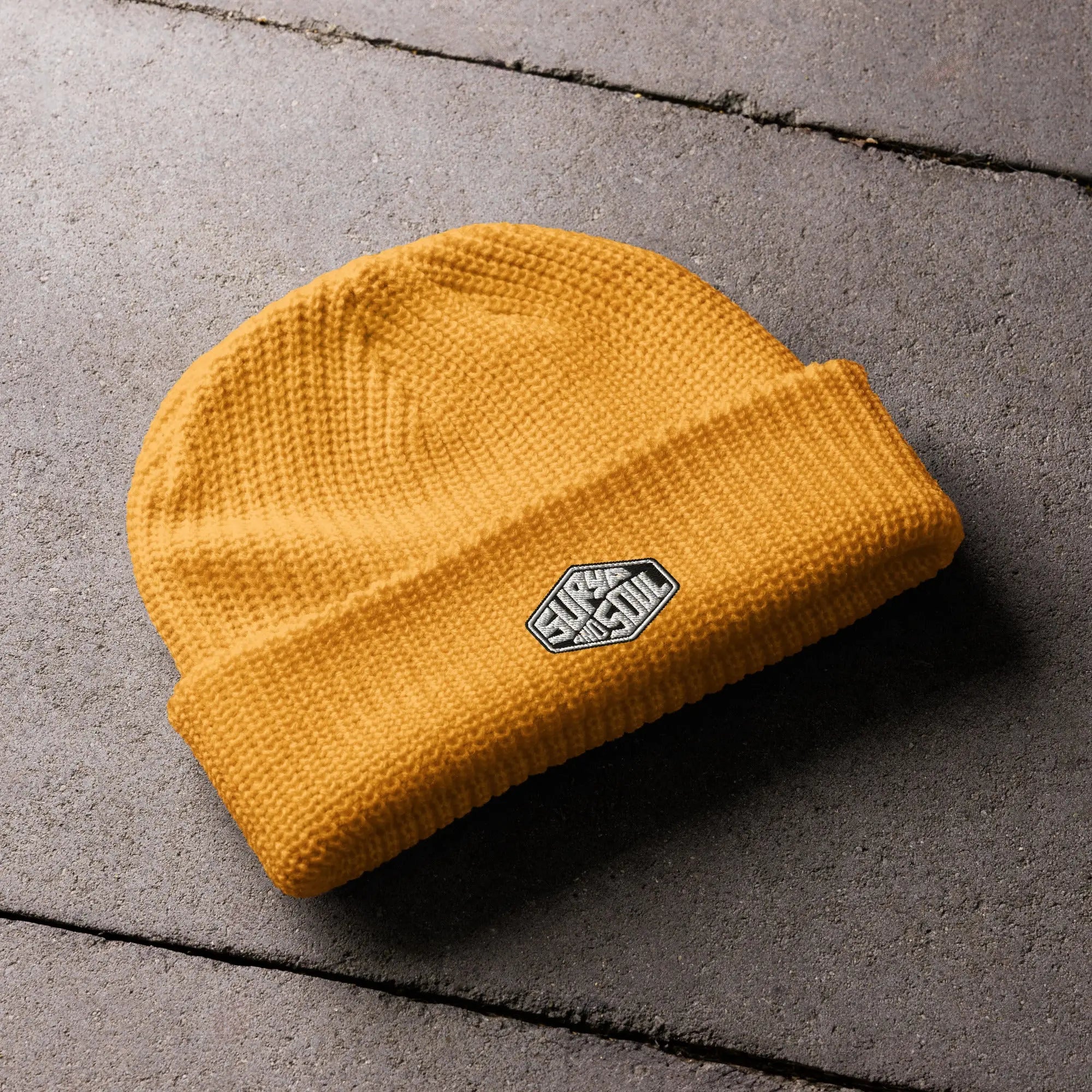 Surya and Soul Fisherman Beanie Gold Flat