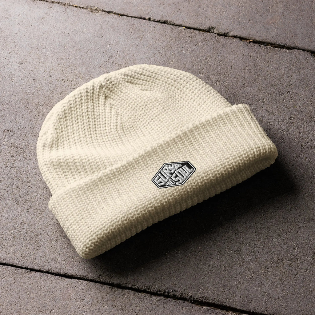 Surya and Soul Fisherman Beanie Sand Flat