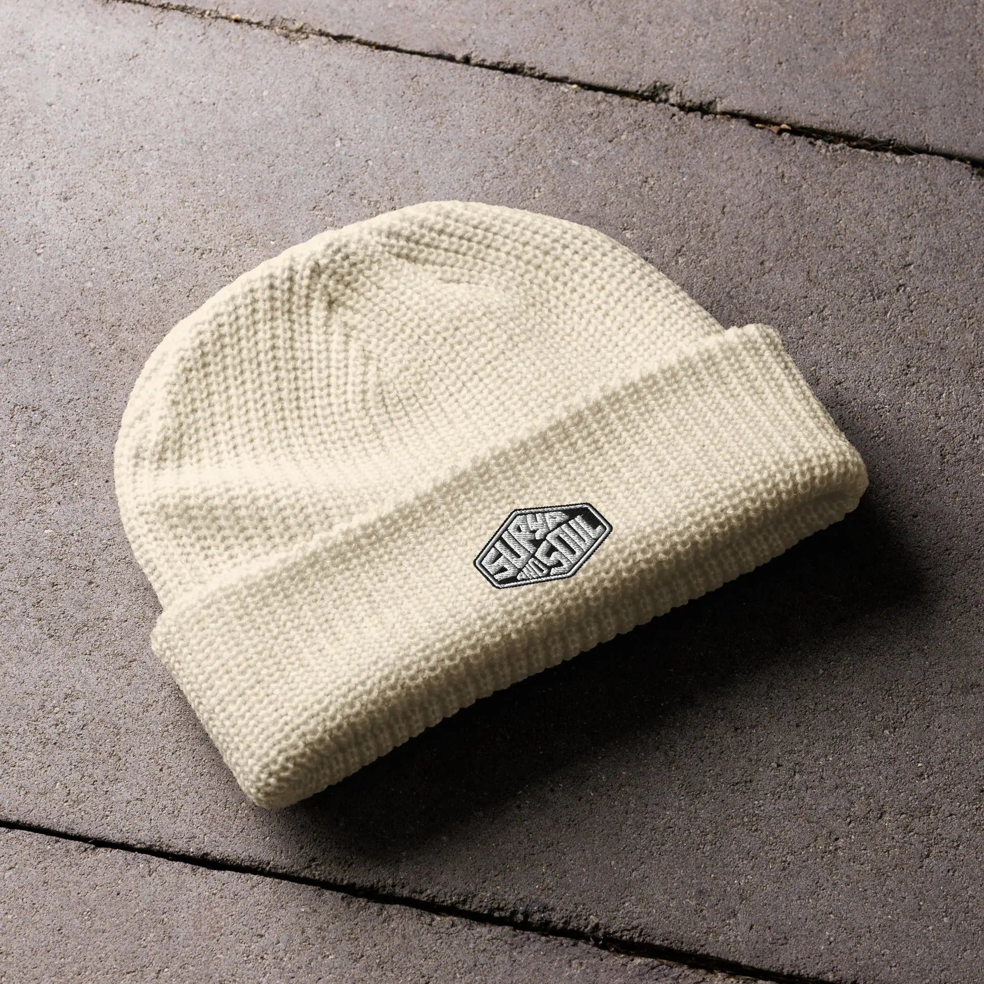 Surya and Soul Fisherman Beanie Sand Flat