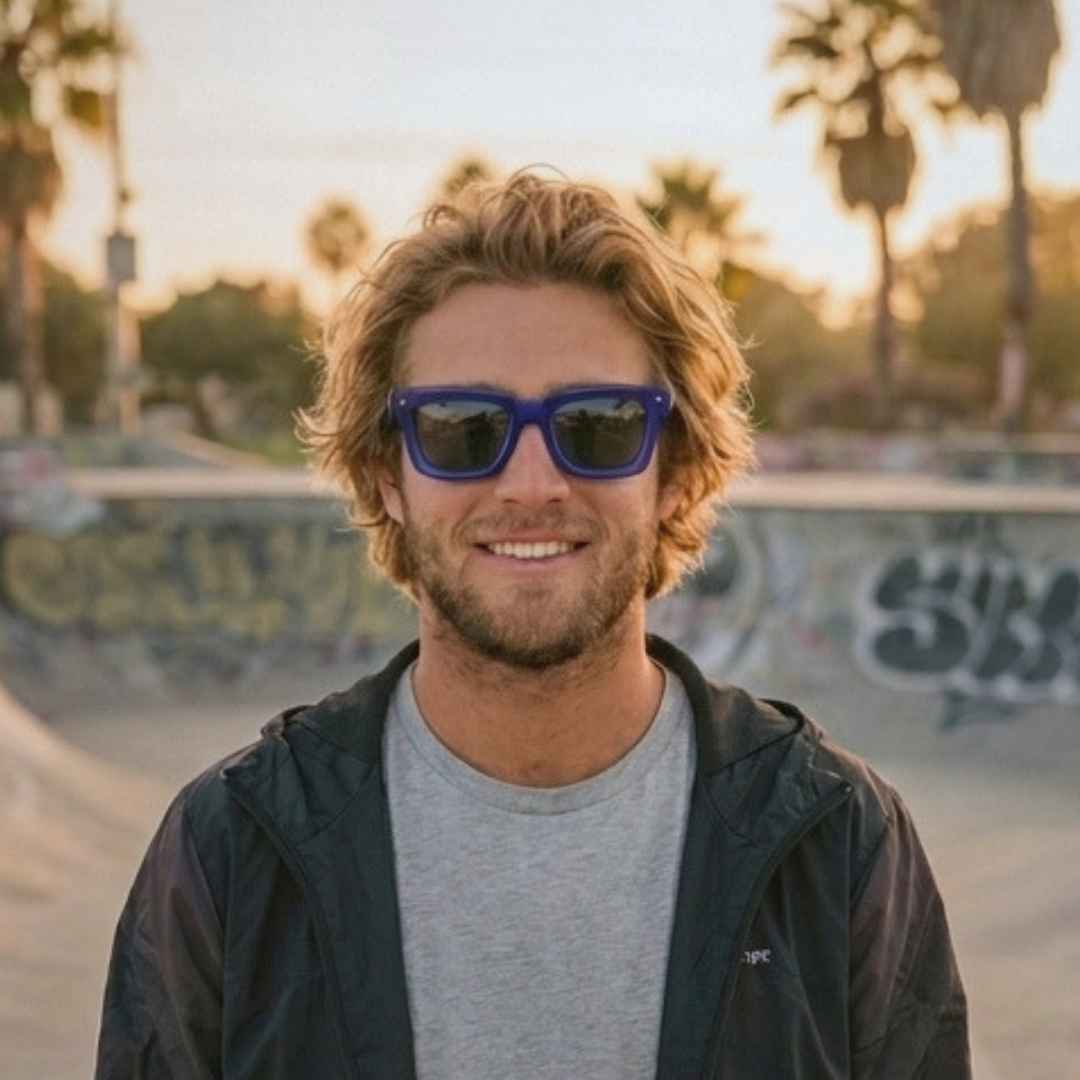 Surya and Soul Sunglasses - Tortoise/Blue
