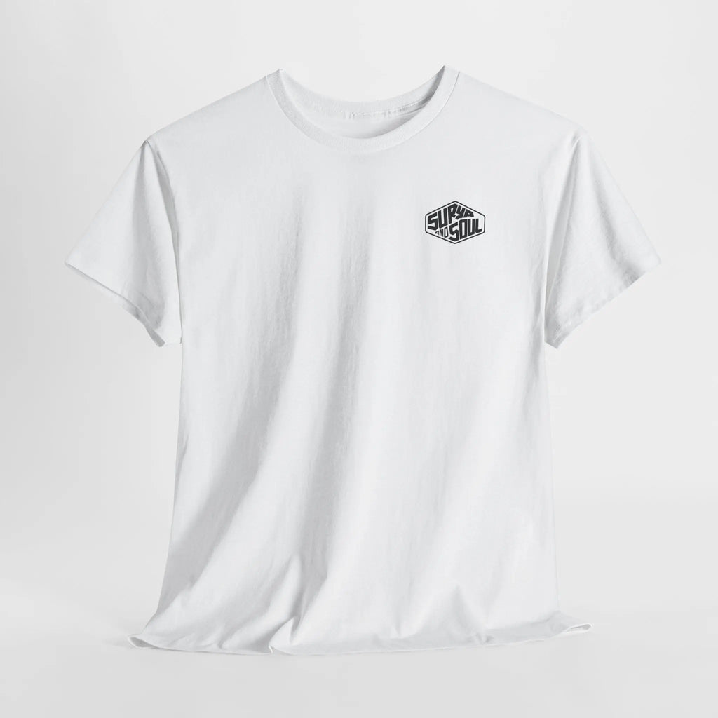 White Classic Surya and Soul Tee front picture