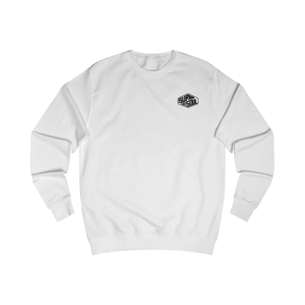 White Surya and Soul sweatshirt front picture